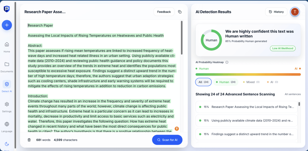 Proofademic - best AI tools for students