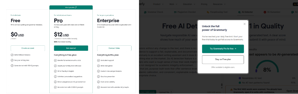 Grammarly AI Checker Review