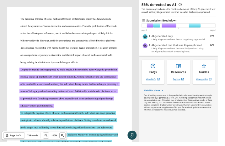 How Does Turnitin Detect AI?