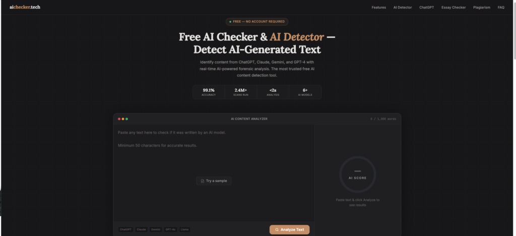 best AI checker for teachers