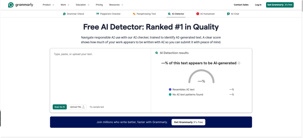 best AI checker for teachers