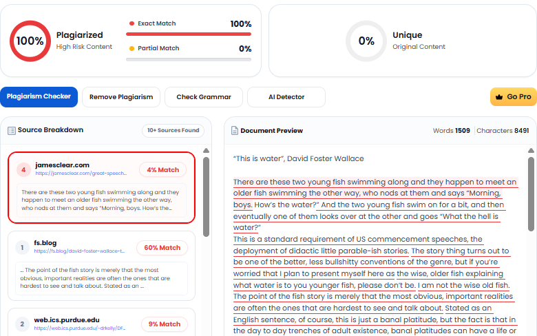 best plagiarism checker