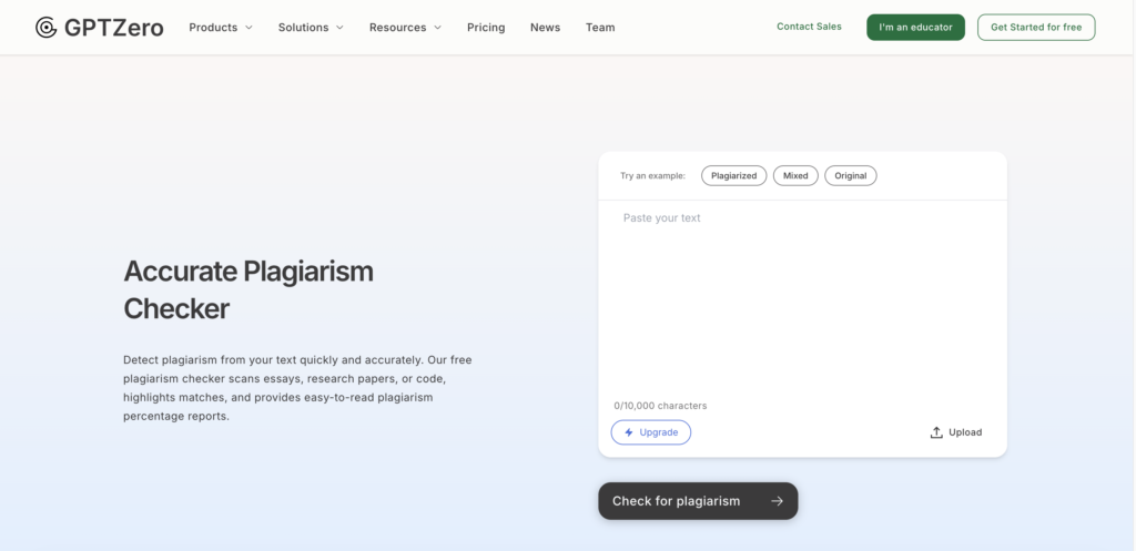 best plagiarism checker