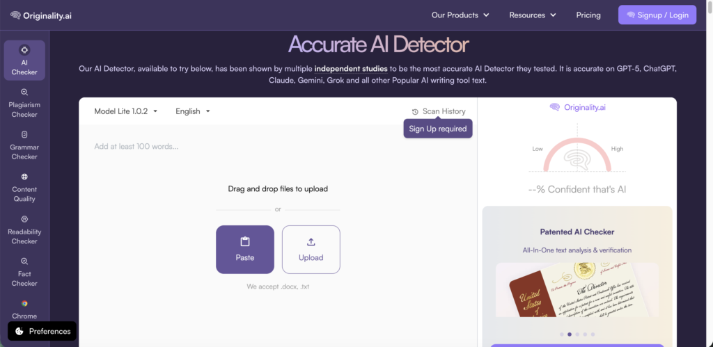Best AI detector